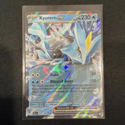 Kyurem EX Double Rare Card Sv: Black Bolt & White Flare Mint 28/086 - Image 1