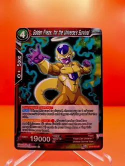 Dragon Ball Super CCG Golden Frieza For The Universe’s Survival BT16-010 UC Card - Image 1