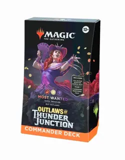 Magic the Gathering MTG Outlaws of Thunder Junction Most Wanted Commander Deck - Image 1