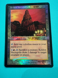 Foil - Keldon Necropolis - Invasion -MTG - Magic the Gathering - Foil - Image 1