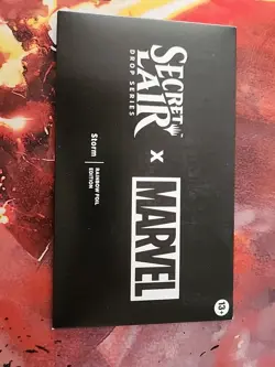 MTG: Secret Lair x Marvel Storm Rainbow Foil Edition, Sealed - Image 1