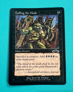 Culling the Weak - Exodus - MTG - Magic the Gathering - Image 1