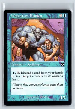 (2x) WATERFRONT BOUNCER - MTG Magic the Gathering Card - Mercadian Masques - Image 1