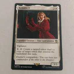 Romana II - Doctor Who Commander MTG NM - Image 1