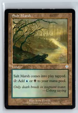 Salt Marsh Invasion Uncommon - MTG Magic the Gathering Card - Image 1