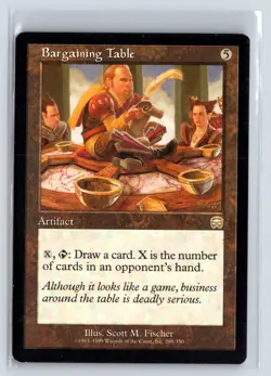 (2X) Bargaining Table - Mercadian Masques - MTG Magic the Gathering Card - Image 1