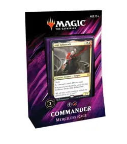Magic the Gathering MTG Commander 2019 Merciless Rage Deck Factory Sealed - Image 1
