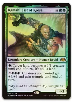 Kamahl, Fist of Krosa - Dominaria Remastered - 166/261 - MTG - NM - FOIL - Image 1