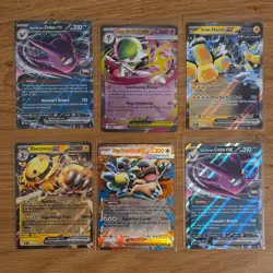 6x Pokemon TCG Ex Bundle Double Rare inc. Mega Evolution - Image 1