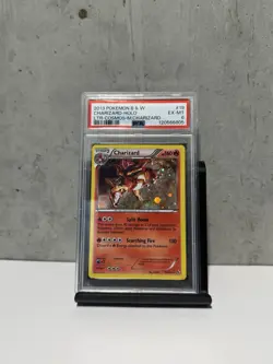 2013 POKEMON BLACK & WHITE LEGENDARY TREASURES #19 CHARIZARD-HOLO - PSA 6 EX-MT - Image 1