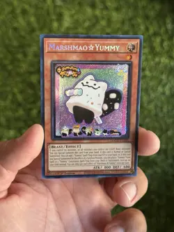 YuGiOh TCG Doom of Dimensions Secret Rare MarshmaoYummy DOOD-EN024 - Image 1