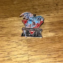 yugioh winged dragon guardian of the fortress pin - Image 1