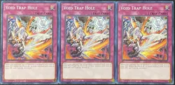 Void Trap Hole SDBT-EN030 Structure Deck: Beware of Traptrix 1st Ed (x3) Yugioh - Image 1