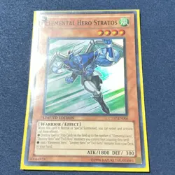 Yugioh Elemental Hero Stratos JUMP-EN012 Ultra Rare Ultra Rare - Image 1