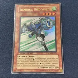 Yugioh Elemental Hero Stratos JUMP-EN012 Ultra Rare Ultra Rare - Image 2