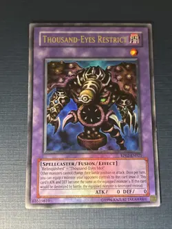 Yugioh 1996 Thousand-Eyes Restrict RP02-EN021 Ultra Rare + Lava Golem RP02-EN082 - Image 3