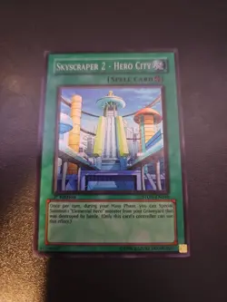 Yugioh Skyscraper 2 - Hero City STON-EN048 Ultimate Rare 1st Edition - Image 1
