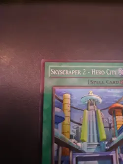 Yugioh Skyscraper 2 - Hero City STON-EN048 Ultimate Rare 1st Edition - Image 4