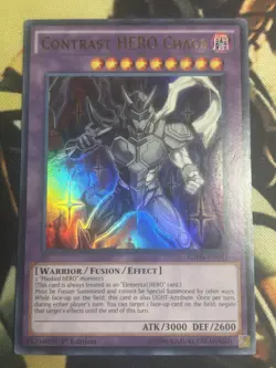 Yugioh: Contrast HERO Chaos - SDHS-EN041 - Ultra Rare - 1st Edition - LP - Image 1