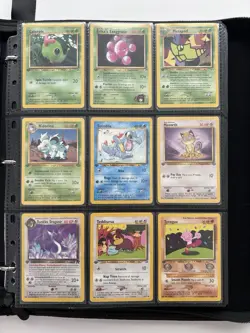 Pokemon Collection Binder Vintage 150+ Cards Including 1st Edition, Holo, Japan - Image 2