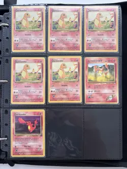 Pokemon Collection Binder Vintage 150+ Cards Including 1st Edition, Holo, Japan - Image 5