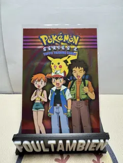 Topps Pokemon Tv Animation Series 2 Check List Foil Card - Image 1
