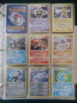 Pokemon Diamond & Pearl Base LOT of 122 Cards LP Holos and Reverse - Image 1