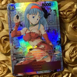 Bulla DRAGON BALL Z Comic Beauty ACG Waifu Anime Goddess Holo Girl Card - Image 1