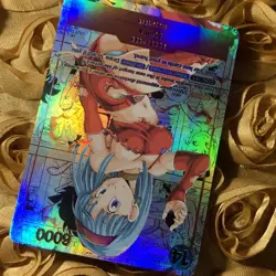 Bulla DRAGON BALL Z Comic Beauty ACG Waifu Anime Goddess Holo Girl Card - Image 3