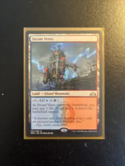 Steam Vents Guilds of Ravnica Regular Card NM Condition - Image 1