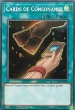 1 x Cards of Consonance - LCKC-EN092 - Secret Rare - 1st Edition Near Mint, Engl - Image 1