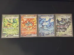 Ogerpon ex SAR 125 126 127 128/101 Mask of Change 4 Set Japanese Pokemon Card - Image 1