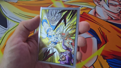 Goku Dragon ball card Gohan/Goku Manga Art by Akira Toriyama Both side card - Image 2