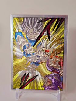 Goku Dragon ball card Gohan/Goku Manga Art by Akira Toriyama Both side card - Image 3