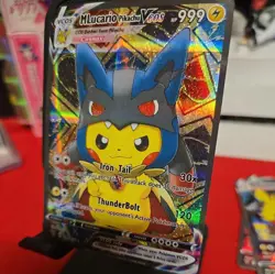 Pikachu Mega Lucario Cosplay Pokemon Cute Doujin ACG HOLO Card - Near Mint FS - Image 2