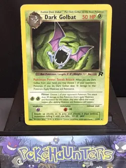 Pokemon Card Dark Golbat 24/82 Team Rocket Set WOTC Non Holo Played - Image 1