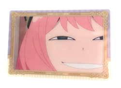 Spy x Family Anya Wafer Metal Anime Collectible Trading Card - Image 1