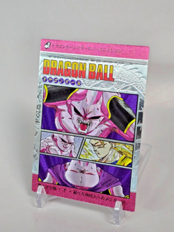 Goku Dragon ball card Goku vs Buu kid manga art by Akira Toriyama from Buu saga. - Image 1