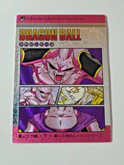 Goku Dragon ball card Goku vs Buu kid manga art by Akira Toriyama from Buu saga. - Image 3