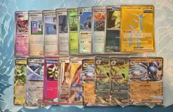 TCG Pokemon Prismatic Evolutions 18 Card Lot: Poke Ball, Trainer, Ace Spec, Gold - Image 1
