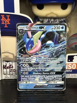 Pokemon TCG Forbidden Light - Greninja GX #24/131 - Ultra Rare Holo Card - Image 1