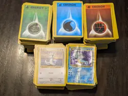 Pokemon WOTC Vintage Card Lot 1000+ Cards LP-DMG, Read Description - Image 1