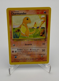 Pokemon Trading Card Game TCG Base Set 2 Charmander 69/130 - Image 1