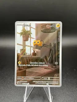 Pokemon TCG Joltik Illustration Rare Card 116/086 S&V White Flare - Image 1