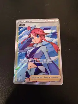 Skyla 072/072 - Shining Fates - Ultra Rare Holo Pokemon Card NM - Image 1