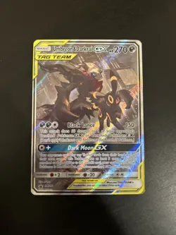 Umbreon & Darkrai GX SM241 Tag Team Black Star Promo 2020 Pokemon Card NM - Image 1