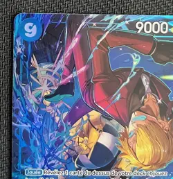 Sanji OP06-119 French Treasure Rare Alternative Art One Piece Trading Card Game - Image 2