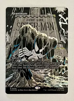 MTG Marvel Spider-Man Universe Eternal Reanimate Borderless Legal Foil - Image 1