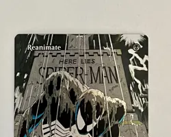 MTG Marvel Spider-Man Universe Eternal Reanimate Borderless Legal Foil - Image 2
