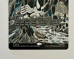 MTG Marvel Spider-Man Universe Eternal Reanimate Borderless Legal Foil - Image 3